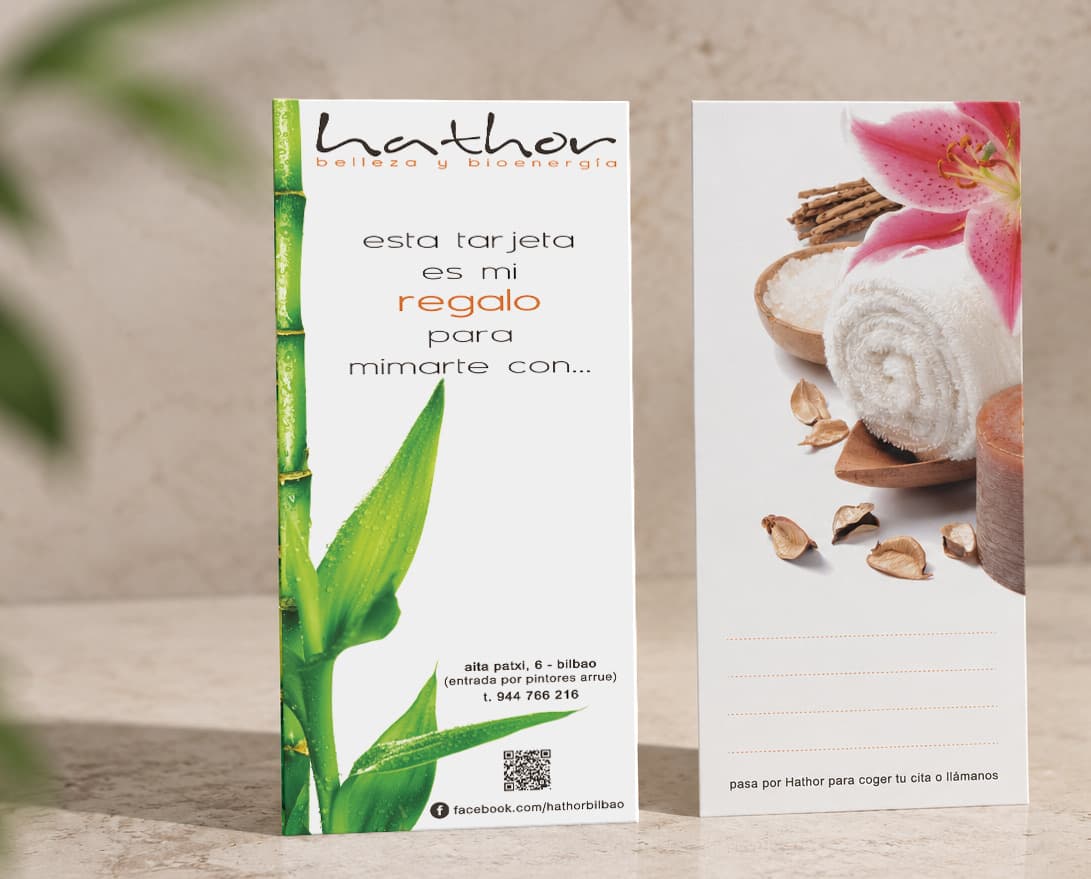 Tarjeta regalo de Hathor, Bilbao